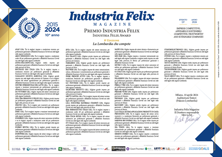 Anafgroup: Il Gruppo Anaf riceve il Premio Felix 2024